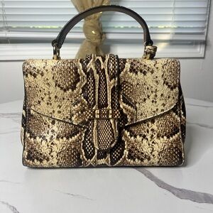 Michael Kors Snake Print Handbag
